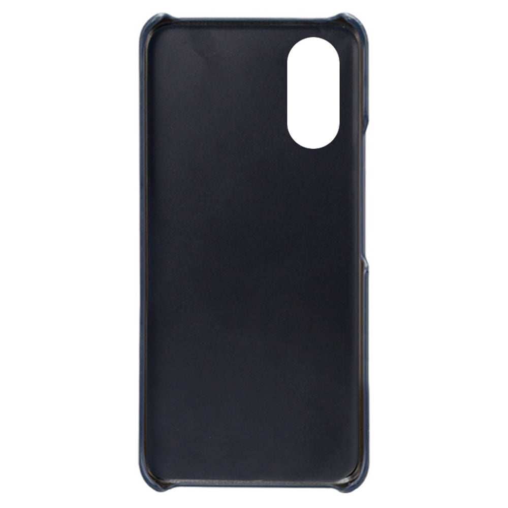 For Oppo A1 5G / A98 5G / F23 5G Dual Card Slots Phone Cover PU Leather Coated PC Protective Case