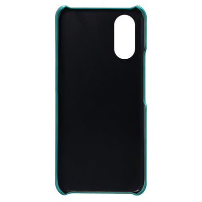 For Oppo A1 5G / A98 5G / F23 5G Dual Card Slots Phone Cover PU Leather Coated PC Protective Case