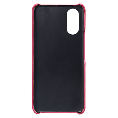 For Oppo A1 5G / A98 5G / F23 5G Dual Card Slots Phone Cover PU Leather Coated PC Protective Case
