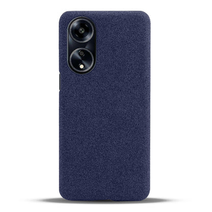 Phone Case for Oppo A1 5G / A98 5G / F23 5G , Dual Layer Cloth+Hard PC Protective Cover
