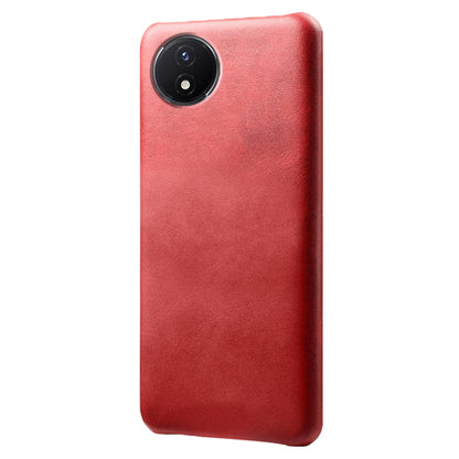 For vivo Y02A 4G / Y02 4G / Y11 (2023) Anti-Scratch Back Case PU Leather + PC Calf Texture Phone Cover