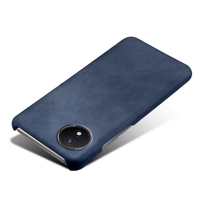 For vivo Y02A 4G / Y02 4G / Y11 (2023) Anti-Scratch Back Case PU Leather + PC Calf Texture Phone Cover