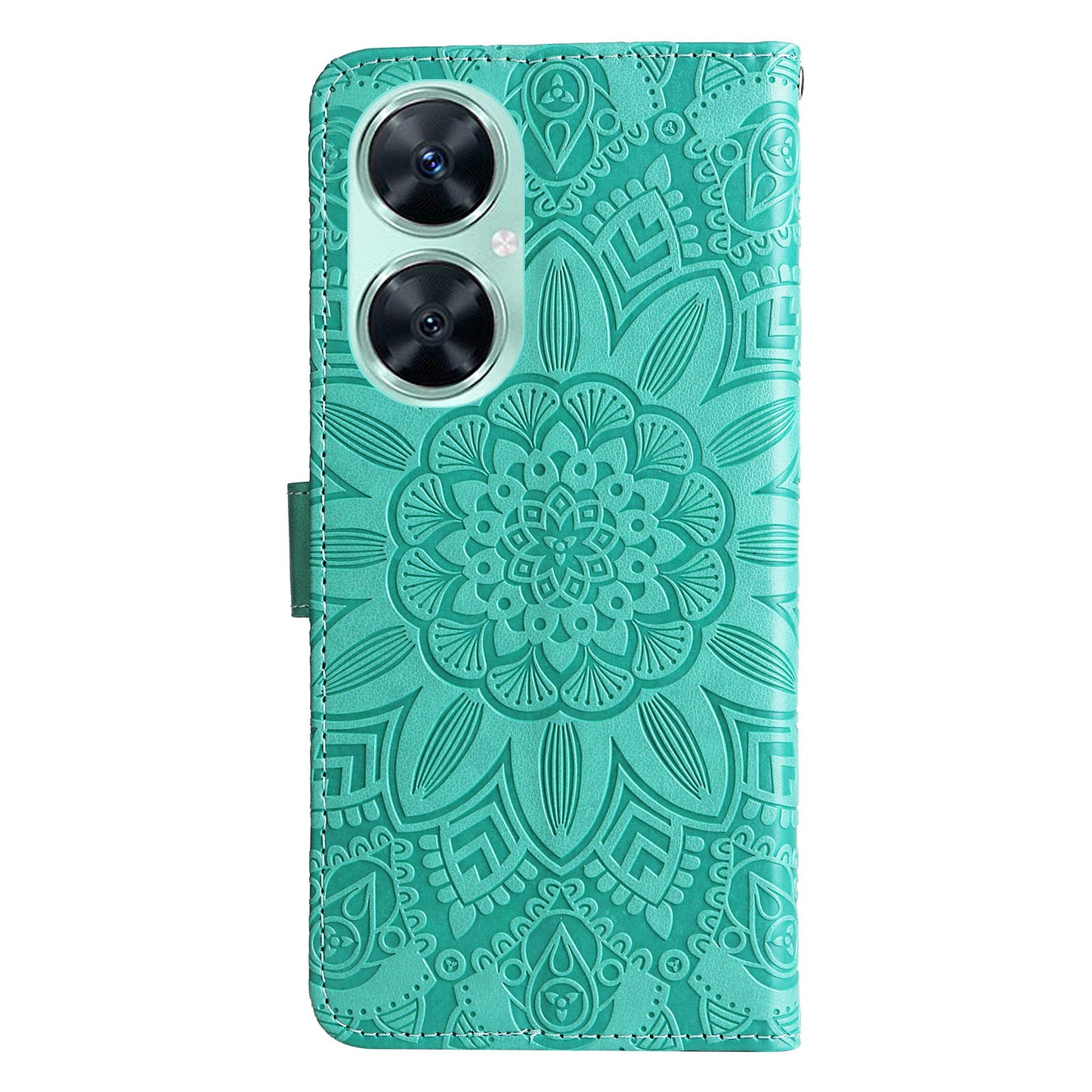 For Huawei Nova 11i / Maimang 20 / Enjoy 60 Pro Sunflower Imprinted Stand PU Leather Cover Wallet Case