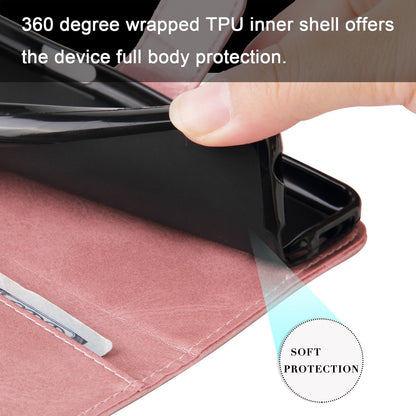 For Huawei Nova 11i / Enjoy 60 Pro / Maimang 20 Calf Texture Leather Phone Case Zipper Pocket Wallet Flip Cover with Stand