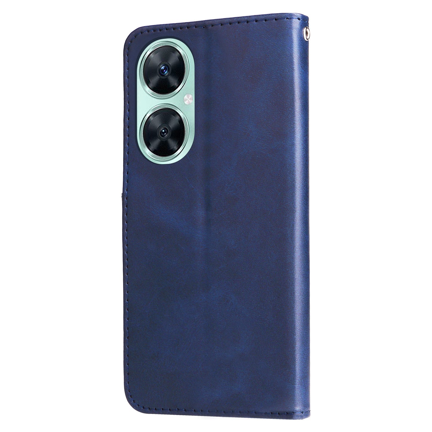 For Huawei Nova 11i / Enjoy 60 Pro / Maimang 20 Calf Texture Leather Phone Case Zipper Pocket Wallet Flip Cover with Stand
