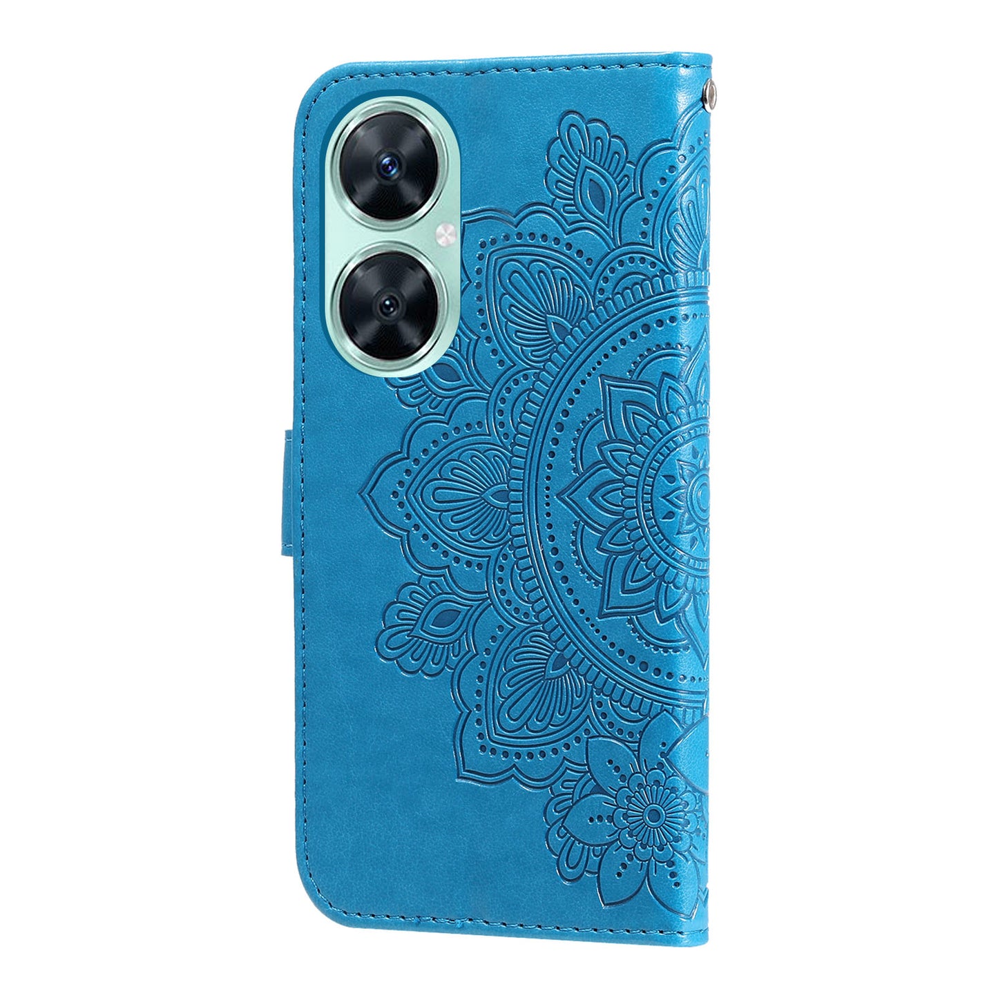 Imprinted Flower Case for Huawei Nova 11i / Maimang 20 / Enjoy 60 Pro Stand Wallet Phone Shell PU Leather Cover