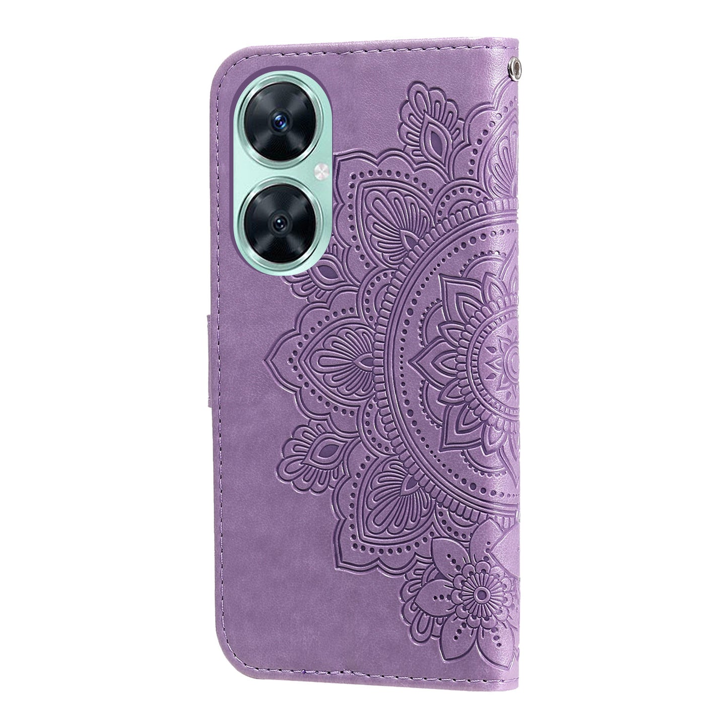 Imprinted Flower Case for Huawei Nova 11i / Maimang 20 / Enjoy 60 Pro Stand Wallet Phone Shell PU Leather Cover