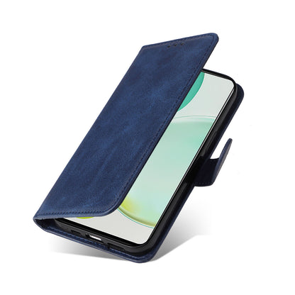 For Huawei Nova 11i / Maimang 20 / Enjoy 60 Pro Wallet Phone Case PU Leather Calf Texture Stand Cover