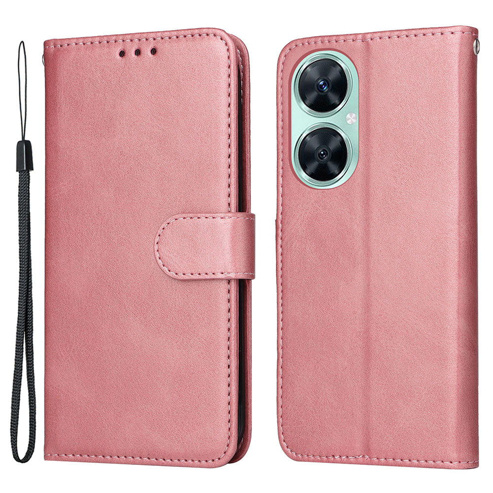 For Huawei Nova 11i / Maimang 20 / Enjoy 60 Pro Wallet Phone Case PU Leather Calf Texture Stand Cover