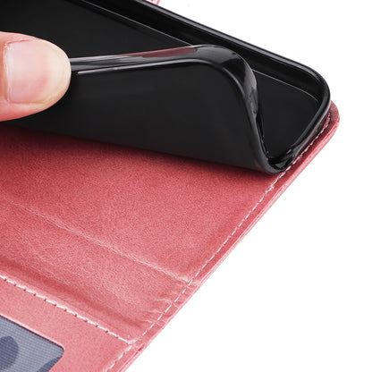 For Huawei Nova 11i / Maimang 20 / Enjoy 60 Pro Wallet Phone Case PU Leather Calf Texture Stand Cover
