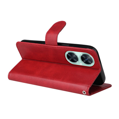 For Huawei Nova 11i / Maimang 20 / Enjoy 60 Pro Wallet Phone Case PU Leather Calf Texture Stand Cover