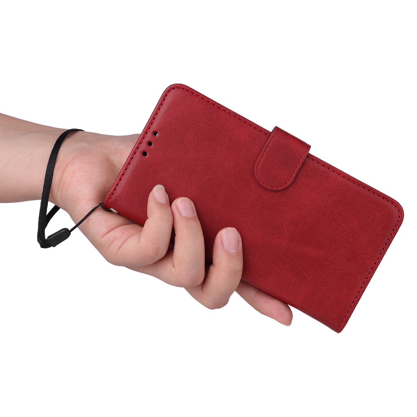 For Huawei Nova 11i / Maimang 20 / Enjoy 60 Pro Wallet Phone Case PU Leather Calf Texture Stand Cover