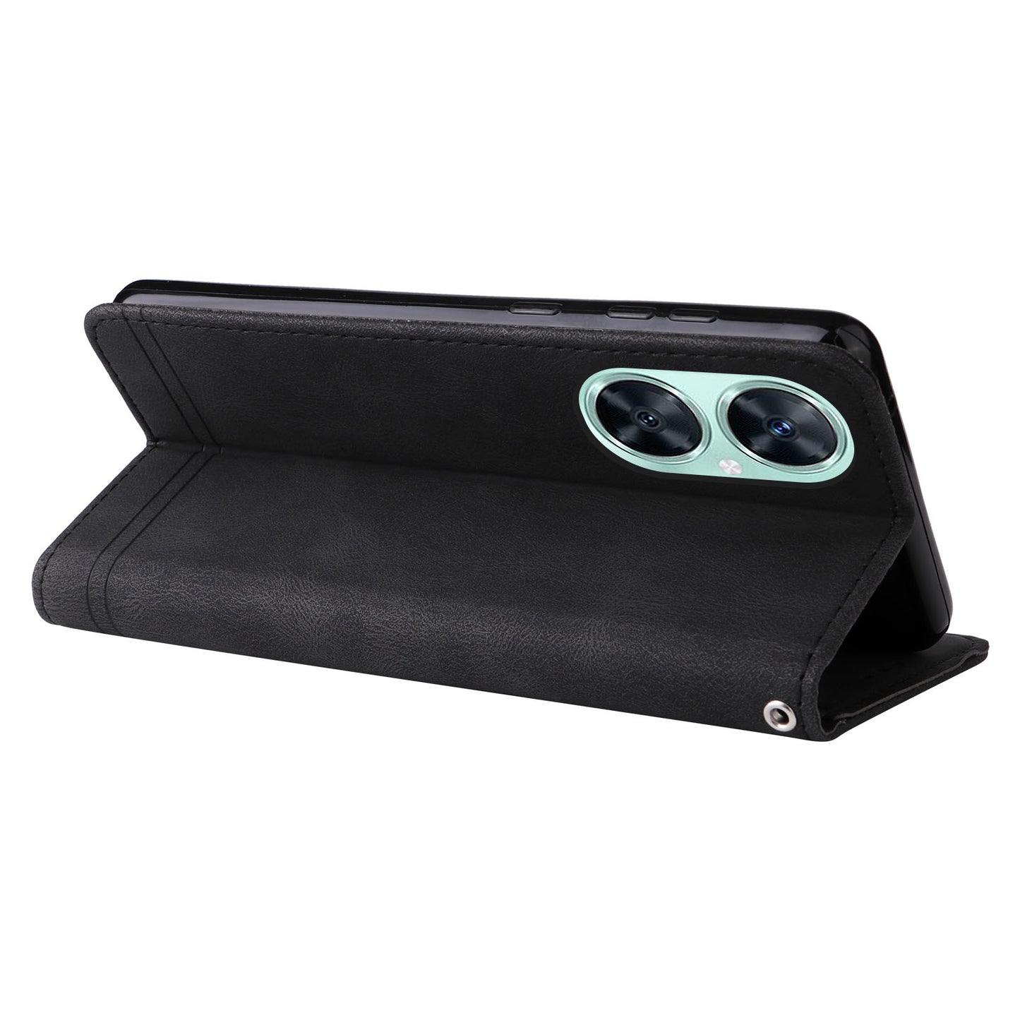 For Huawei Nova 11i / Maimang 20 / Enjoy 60 Pro Wallet Phone Case Imprinted Lines Leather Stand Cover