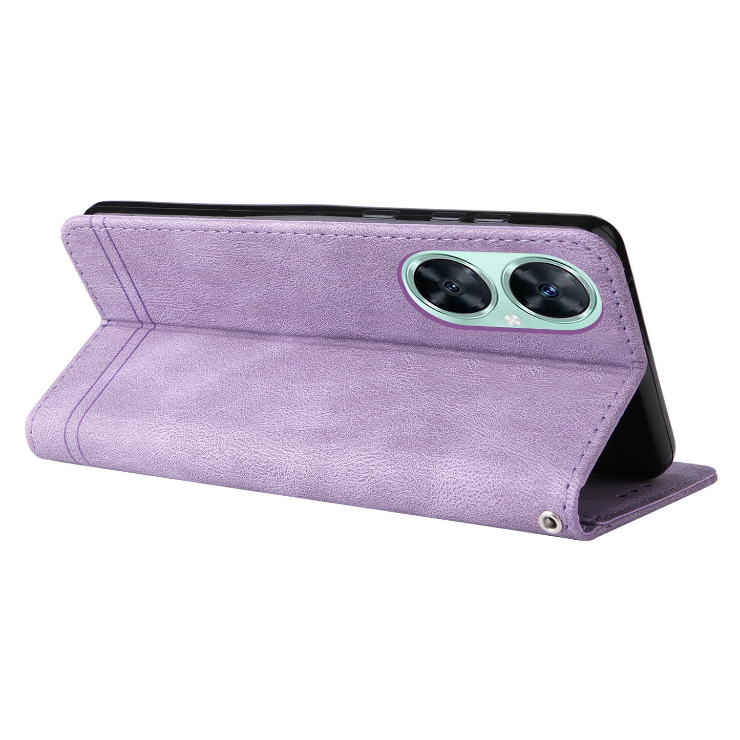 For Huawei Nova 11i / Maimang 20 / Enjoy 60 Pro Wallet Phone Case Imprinted Lines Leather Stand Cover