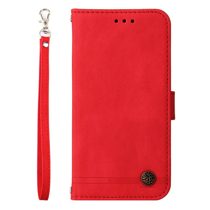 For Huawei Nova 11i / Maimang 20 / Enjoy 60 Pro Wallet Phone Case Imprinted Lines Leather Stand Cover