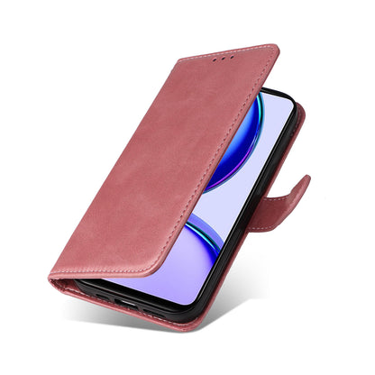 For Realme C53 4G / Narzo N53 4G PU Leather Wallet Stand Case Calf Texture Shockproof Phone Cover