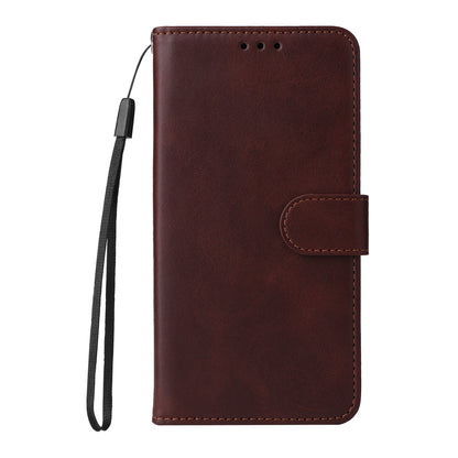 For Realme C53 4G / Narzo N53 4G PU Leather Wallet Stand Case Calf Texture Shockproof Phone Cover