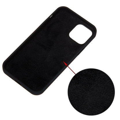 For iPhone 15 Plus Liquid Silicone Anti-drop Phone Case Soft Lining Back Cover
