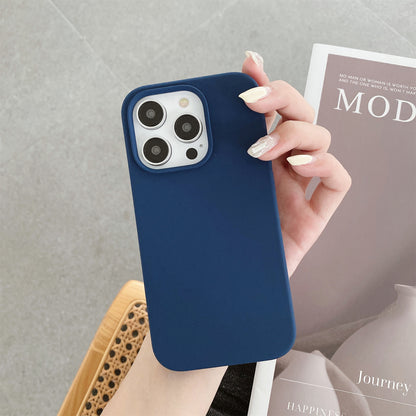 For iPhone 15 Pro Compatible with MagSafe Wireless Charging Phone Case Soft Anti-scratch Silicone Cover