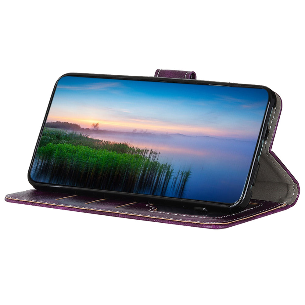 For OnePlus Nord 3 5G / Ace 2V Magnetic Clasp Leather Wallet Case Retro Crazy Horse Texture Stand Cover