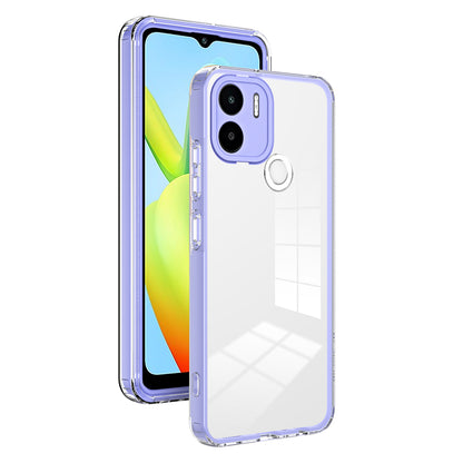 For Xiaomi Redmi A1+ 4G / Redmi A2+ 4G / Poco C50 4G TPU + PC Clear Phone Case Anti-drop Cover