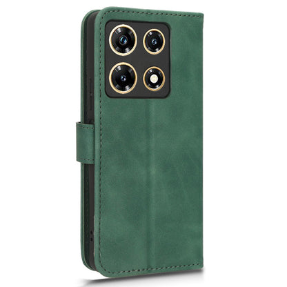 For Infinix Note 30 Pro 4G Wallet Phone Case Skin-touch PU Leather Stand Flip Cover
