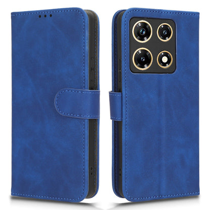 For Infinix Note 30 Pro 4G Wallet Phone Case Skin-touch PU Leather Stand Flip Cover