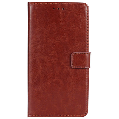 For Doogee X98 Crazy Horse Texture PU Leather Phone Case Wallet Stand Phone Cover