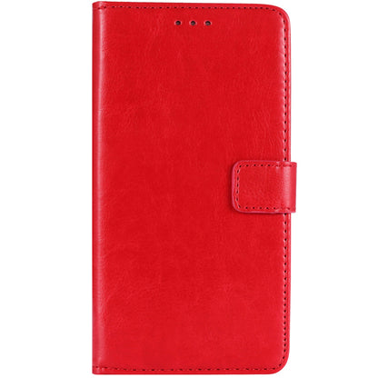 For Doogee X98 Crazy Horse Texture PU Leather Phone Case Wallet Stand Phone Cover