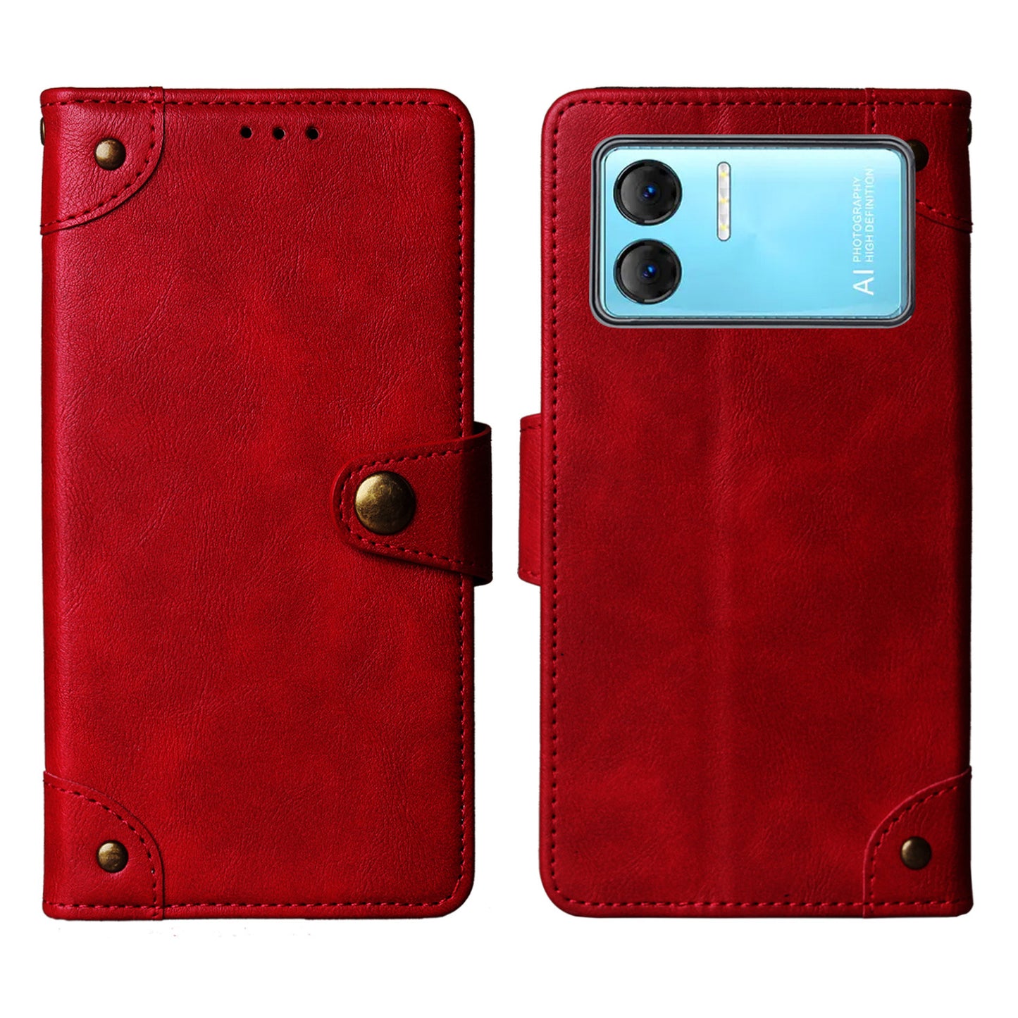 For Doogee X98 / X98 Pro PU Leather Wallet Case Full Protection Stand Phone Cover