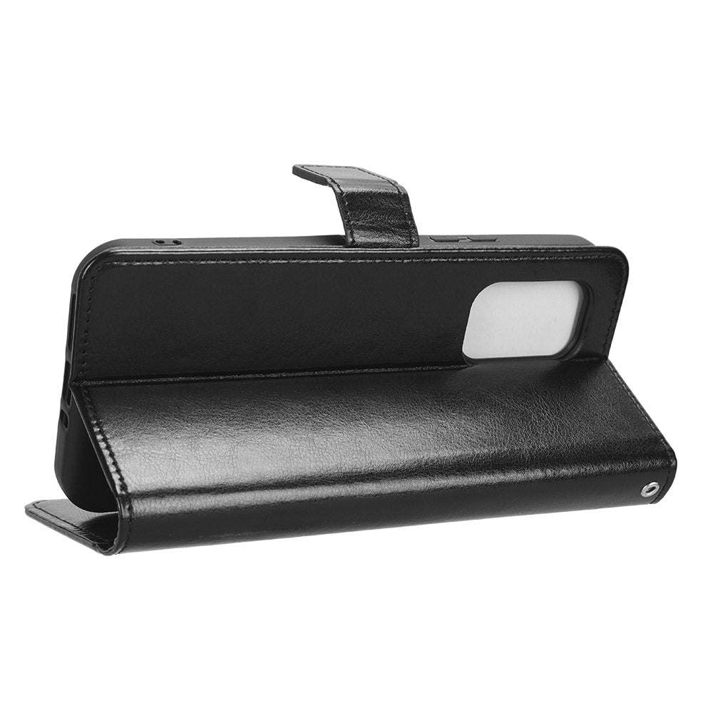 For Nokia XR21 Crazy Horse Texture Stand Wallet Case PU Leather Anti-drop Phone Cover