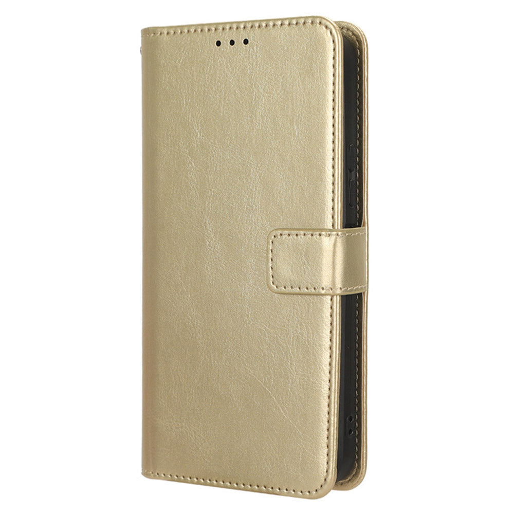 For Nokia XR21 Crazy Horse Texture Stand Wallet Case PU Leather Anti-drop Phone Cover