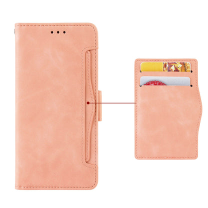For Nokia XR21 Multiple Card Slots Phone Cover PU Leather Anti-drop Case with Stand Wallet