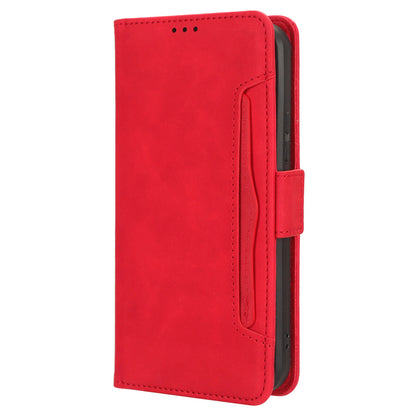 For Nokia XR21 Multiple Card Slots Phone Cover PU Leather Anti-drop Case with Stand Wallet