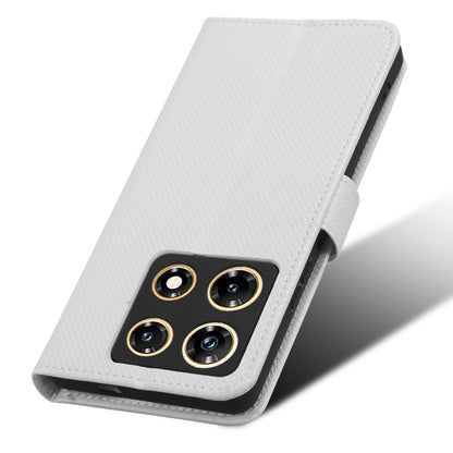 For Infinix Note 30 Pro 4G X678B Diamond Texture PU Leather Stand Case Anti-drop Wallet Cover