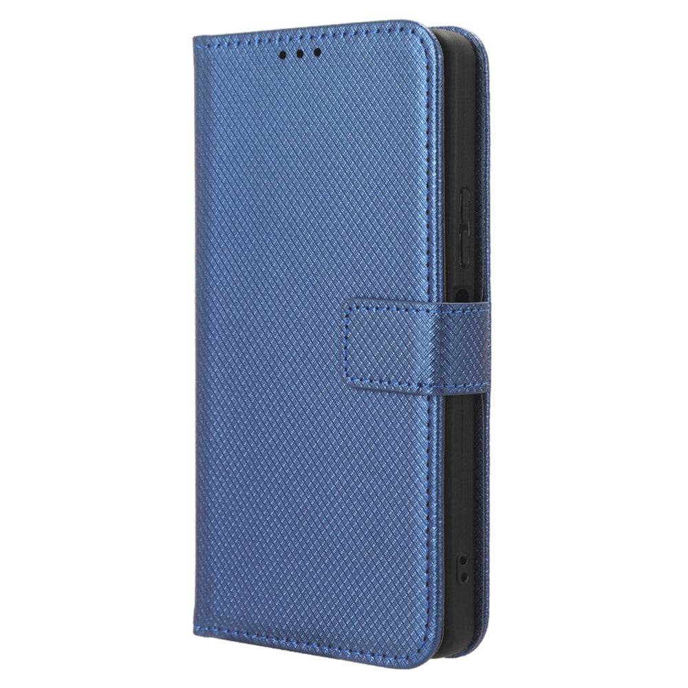 For Infinix Note 30 Pro 4G X678B Diamond Texture PU Leather Stand Case Anti-drop Wallet Cover