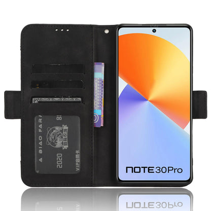 For Infinix Note 30 Pro 4G X678B Multiple Card Slots Drop-proof Cover PU Leather Stand Wallet Phone Case