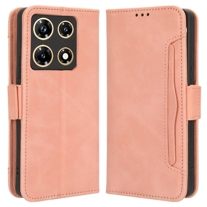 For Infinix Note 30 Pro 4G X678B Multiple Card Slots Drop-proof Cover PU Leather Stand Wallet Phone Case