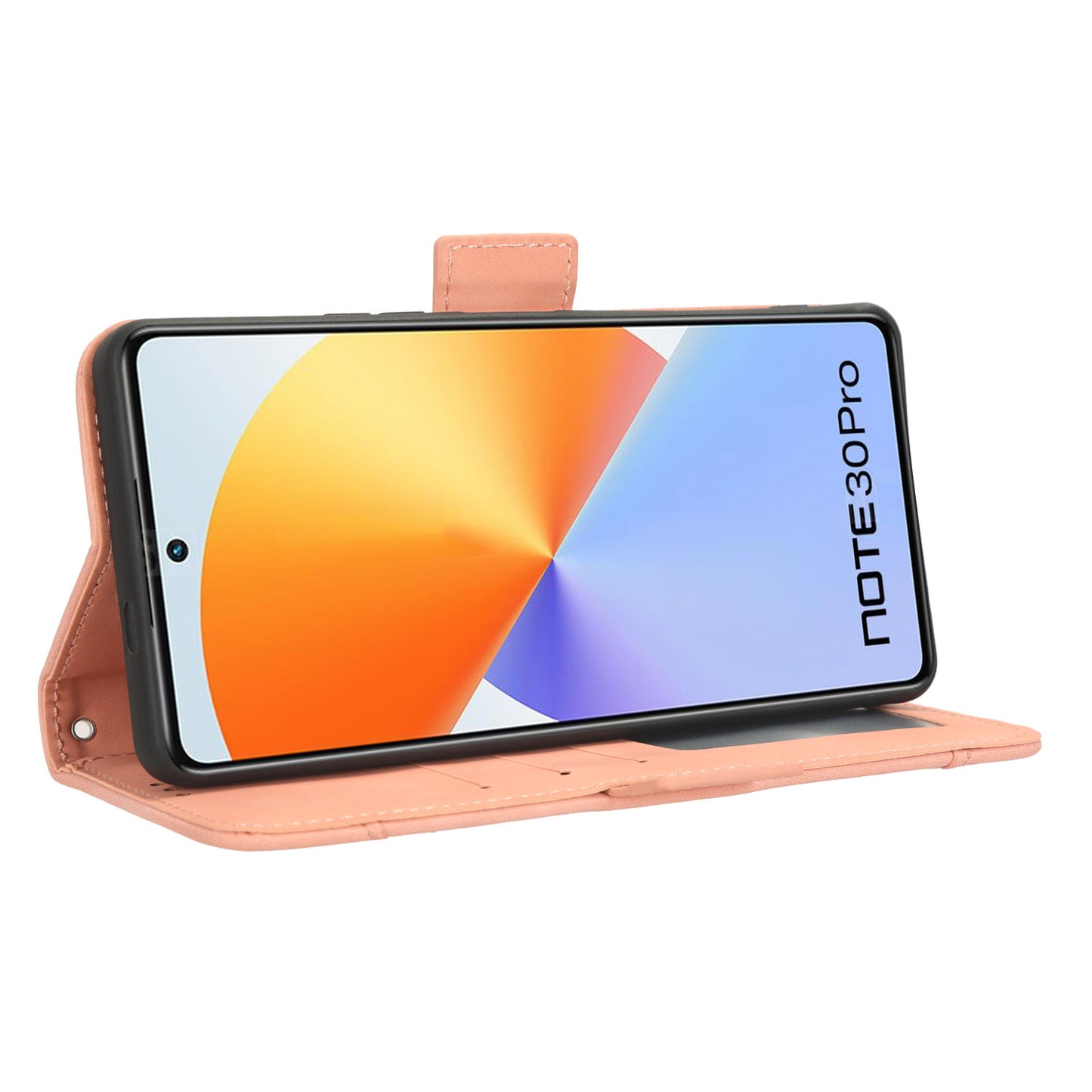 For Infinix Note 30 Pro 4G X678B Multiple Card Slots Drop-proof Cover PU Leather Stand Wallet Phone Case