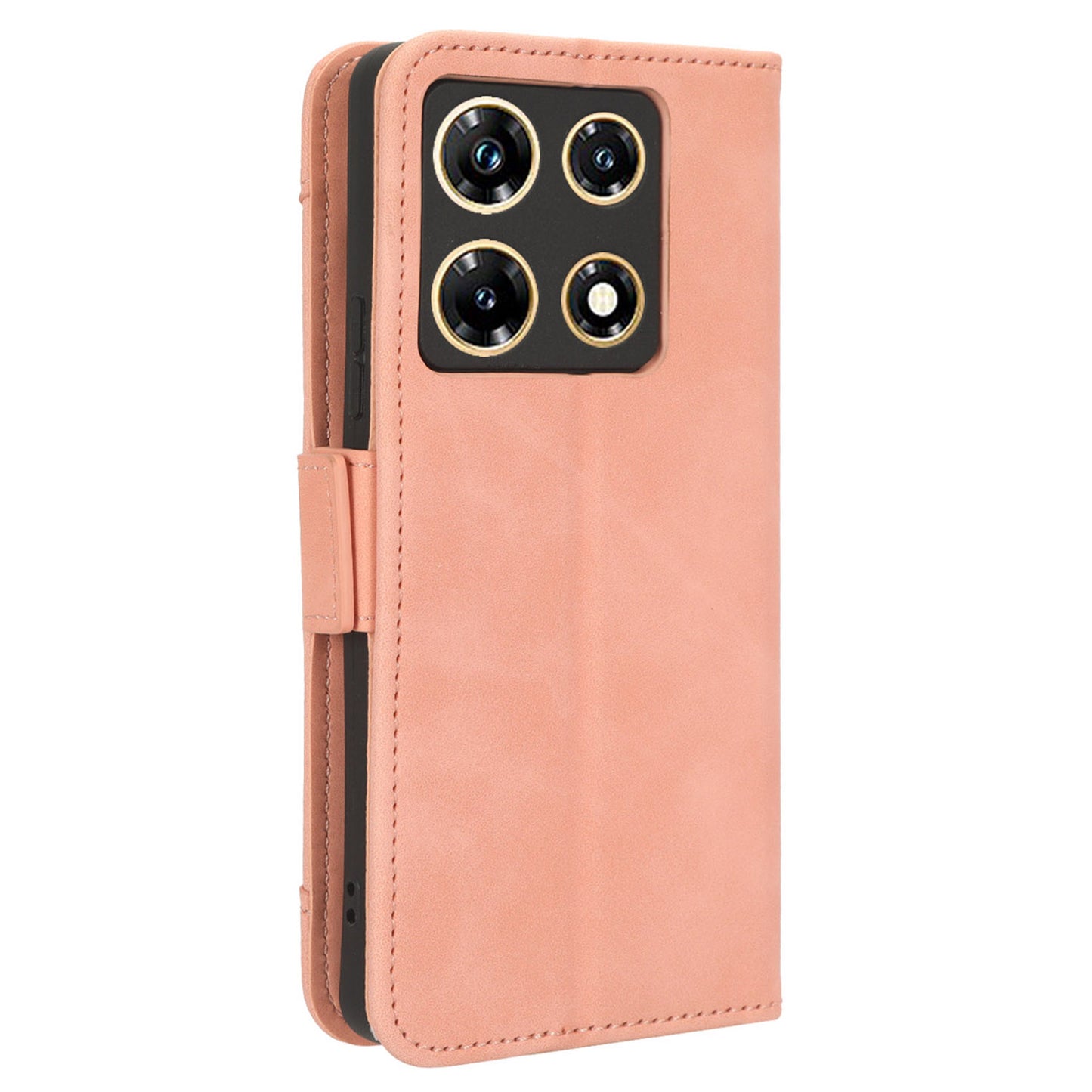 For Infinix Note 30 Pro 4G X678B Multiple Card Slots Drop-proof Cover PU Leather Stand Wallet Phone Case