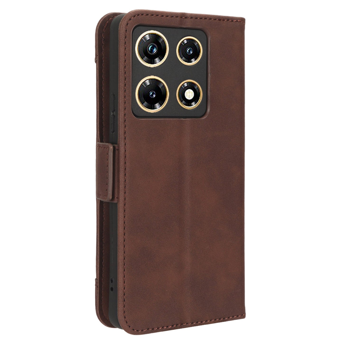For Infinix Note 30 Pro 4G X678B Multiple Card Slots Drop-proof Cover PU Leather Stand Wallet Phone Case