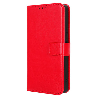 For Infinix Note 30 Pro 4G X678B Crazy Horse Texture Leather Case Anti-drop Phone Cover with Wallet Stand