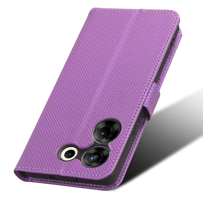 For Tecno Camon 20 Pro 5G CK8n PU Leather Stand Wallet Phone Case Diamond Texture Drop-proof Cover