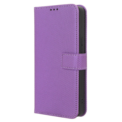 For Tecno Camon 20 Pro 5G CK8n PU Leather Stand Wallet Phone Case Diamond Texture Drop-proof Cover