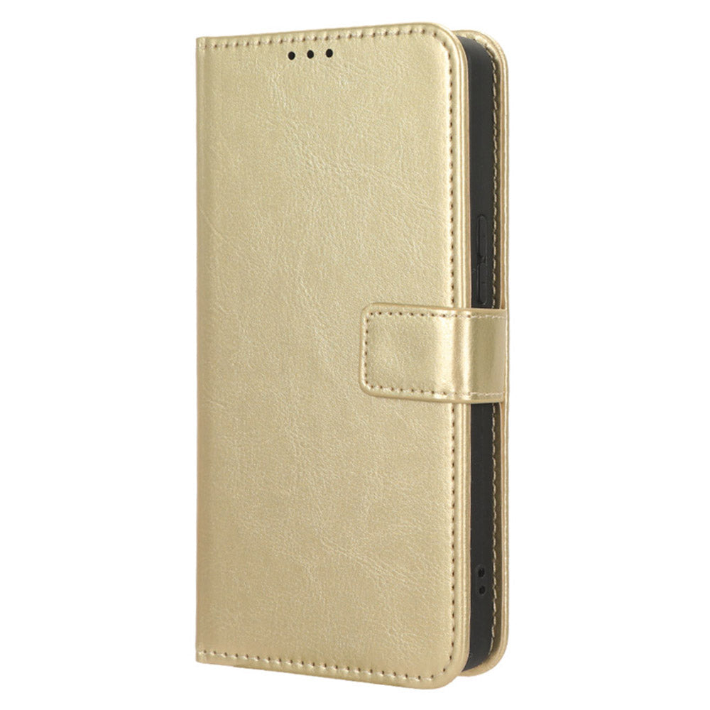 For Tecno Camon 20 Pro 5G CK8n Shockproof Leather Wallet Case Crazy Horse Texture Phone Cover with Stand