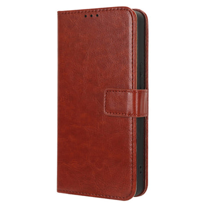 For Tecno Camon 20 Pro 5G CK8n Shockproof Leather Wallet Case Crazy Horse Texture Phone Cover with Stand