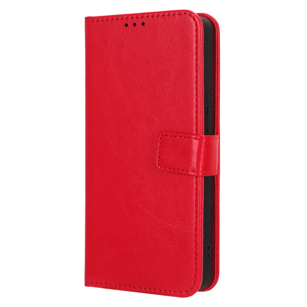 For Tecno Camon 20 Pro 5G CK8n Shockproof Leather Wallet Case Crazy Horse Texture Phone Cover with Stand