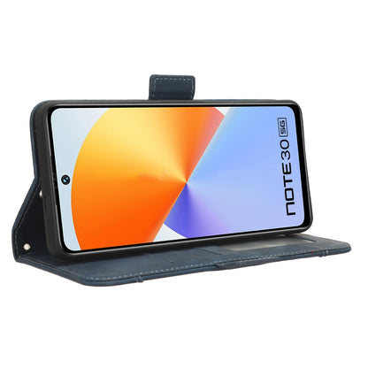 For Infinix Note 30 5G X6711 Flip Stand Phone Case  Multiple Card Slots PU Leather Wallet Cover