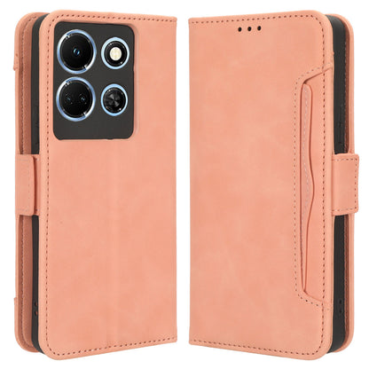 For Infinix Note 30 5G X6711 Flip Stand Phone Case  Multiple Card Slots PU Leather Wallet Cover