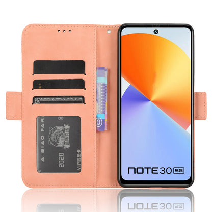 For Infinix Note 30 5G X6711 Flip Stand Phone Case  Multiple Card Slots PU Leather Wallet Cover